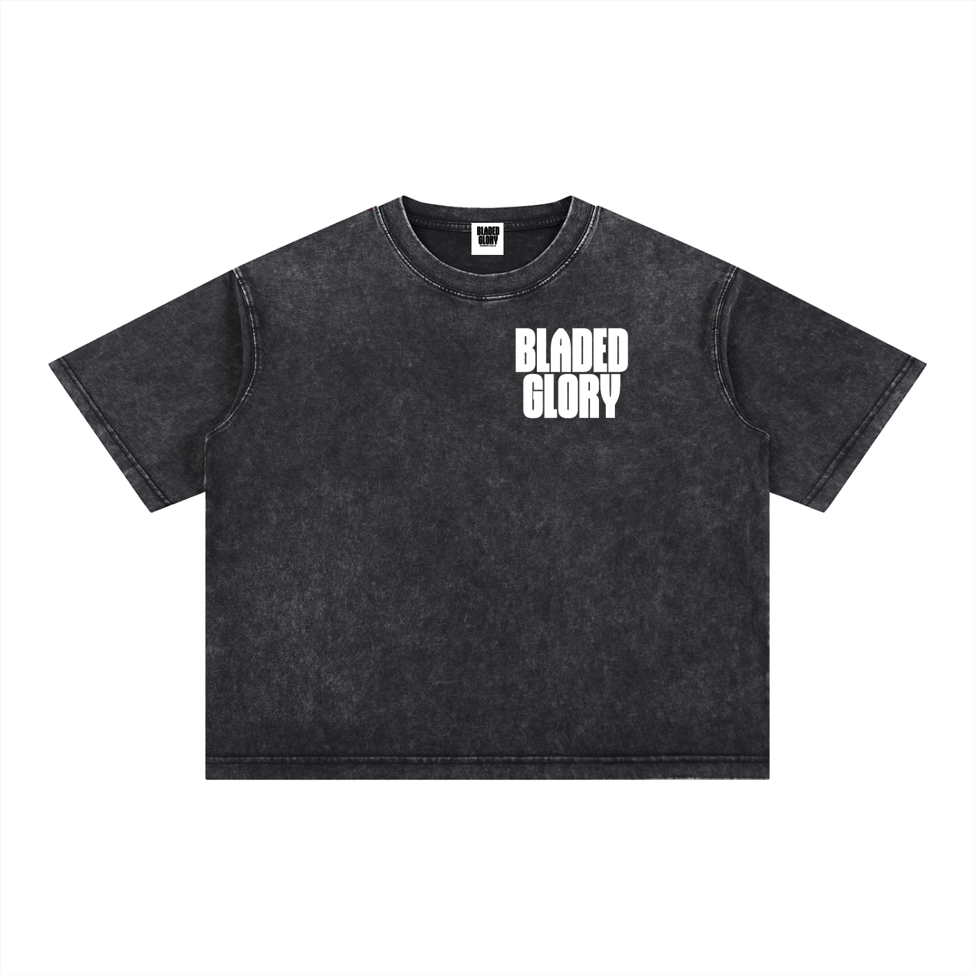 Mineral Wash Boxy Cotton T-Shirt