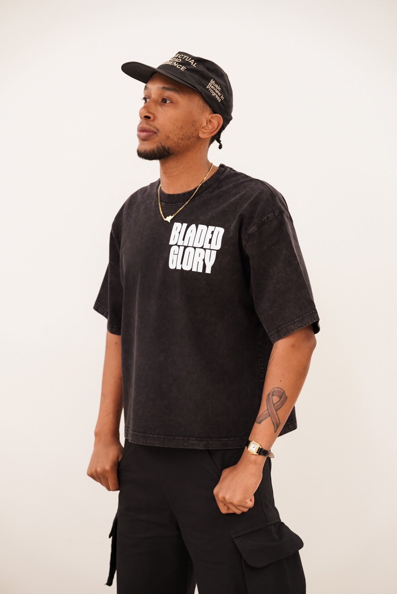Mineral Wash Boxy Cotton T-Shirt