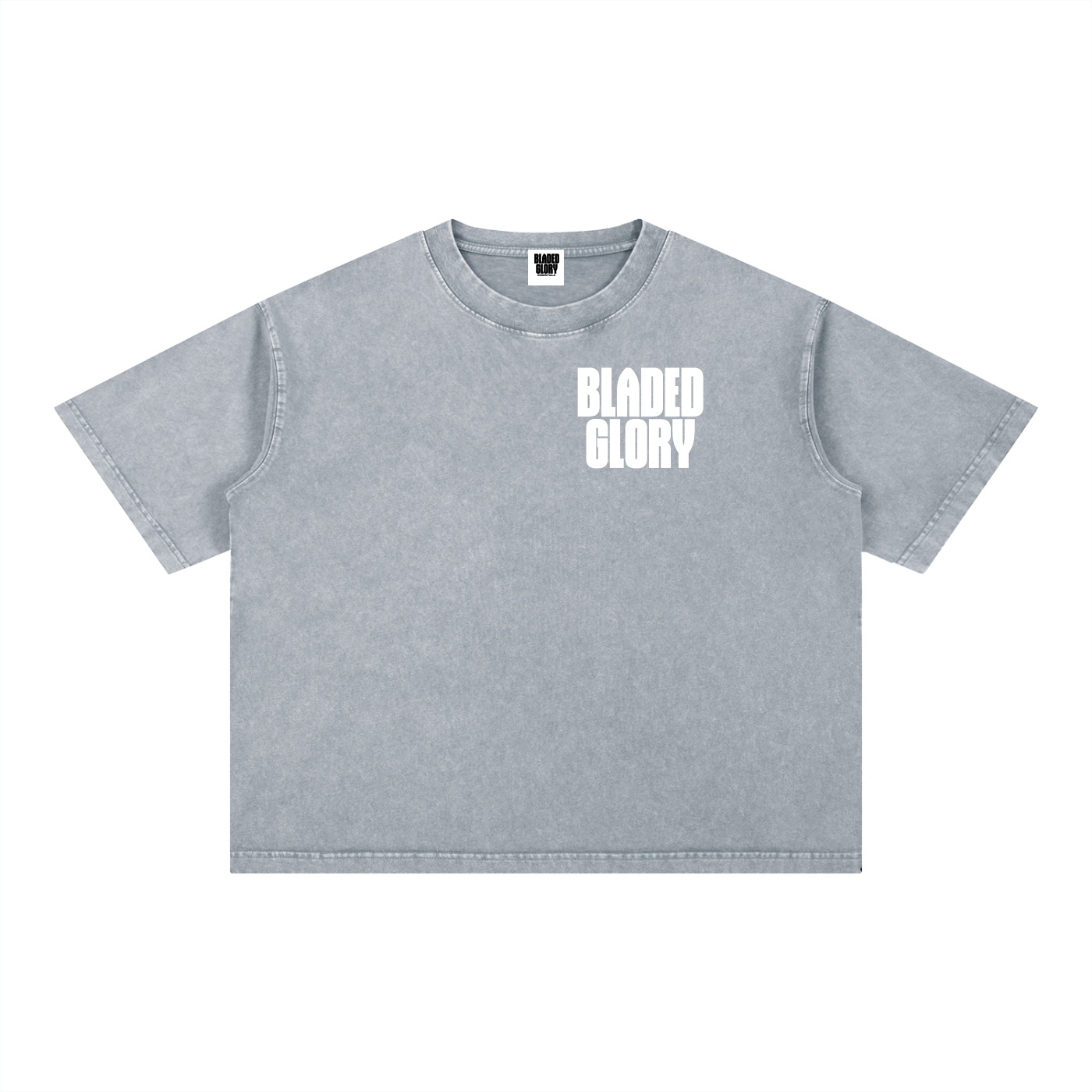 Mineral Wash Boxy Cotton T-Shirt